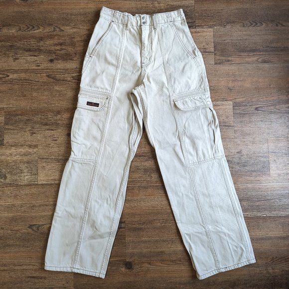 Urban Outfitters BDG RU Slouchy Skate Jean in Biege - Picture 4 of 7